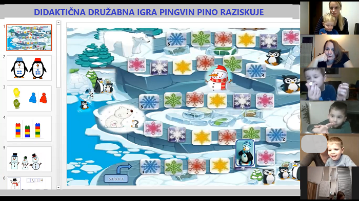 Didaktična družabna igra (Zelena skupina)