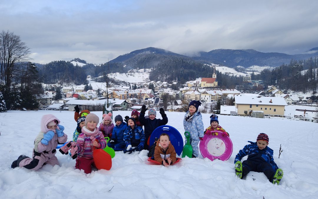 Uživanje na snegu